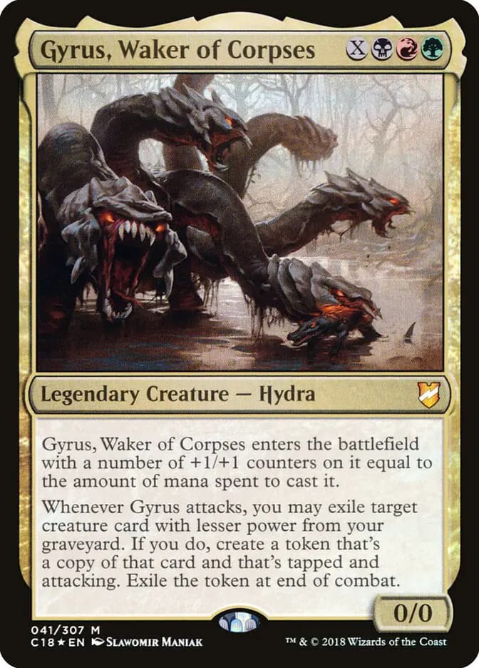 Card image of Gyrus, Waker of Corpses
