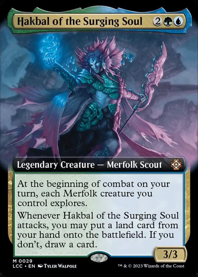 Card image of Hakbal of the Surging Soul