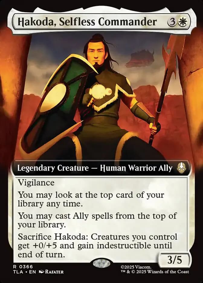 Card image of Hakoda, Selfless Commander