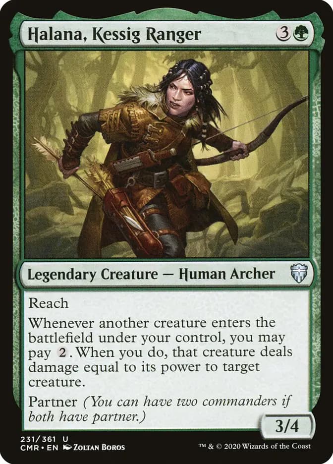 Card image of Halana, Kessig Ranger