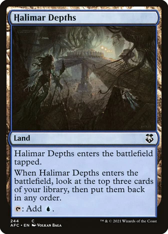 Card image of Halimar Depths