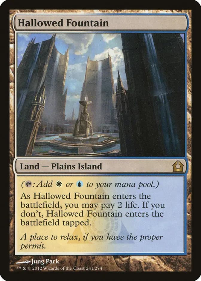 Card image of Hallowed Fountain