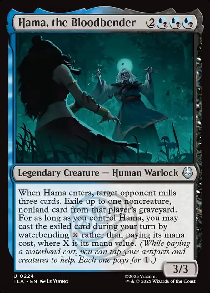 Card image of Hama, the Bloodbender