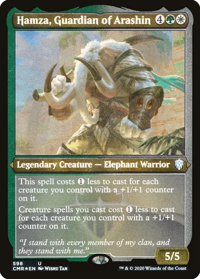 Card image of Hamza, Guardian of Arashin