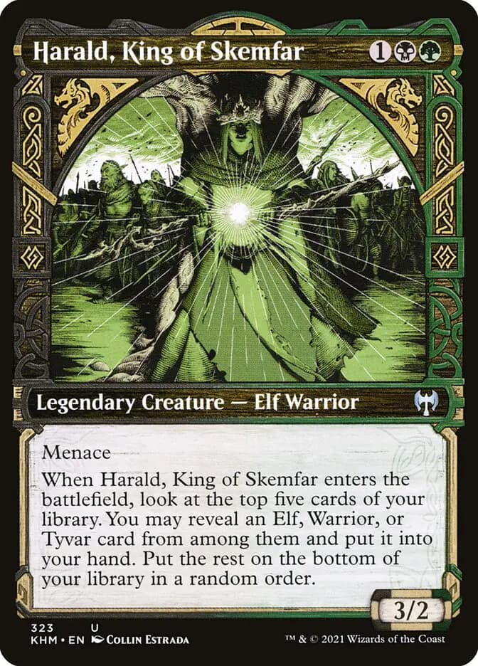 Card image of Harald, King of Skemfar