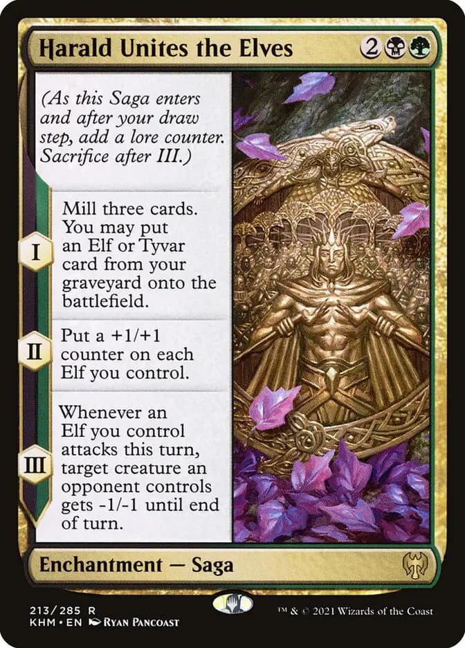 Card image of Harald Unites the Elves