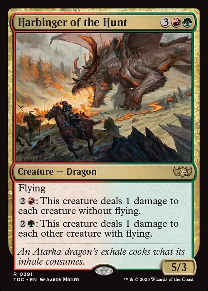 Card image of Harbinger of the Hunt