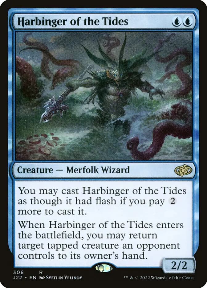 Card image of Harbinger of the Tides