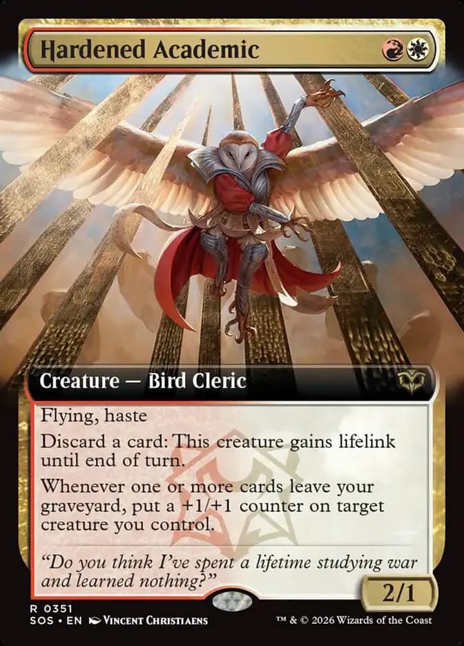 Card image of Hardened Academic