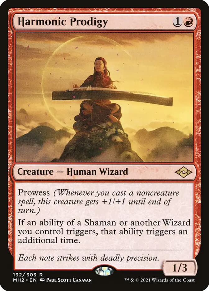 Card image of Harmonic Prodigy