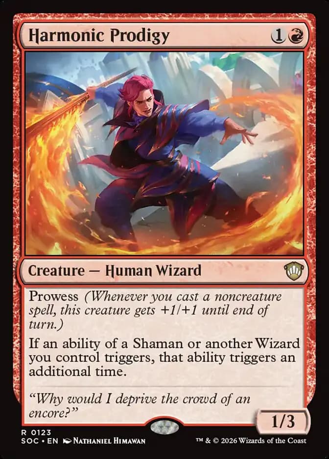 Card image of Harmonic Prodigy