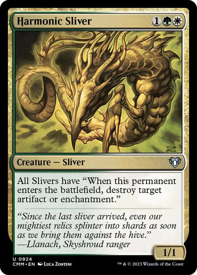 Card image of Harmonic Sliver