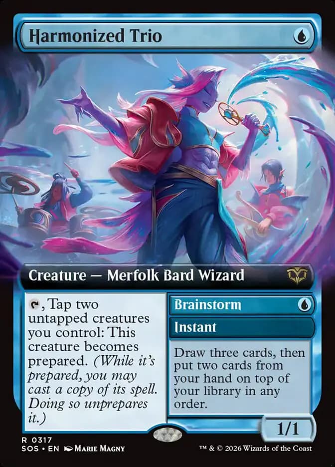 Card image of Harmonized Trio / Brainstorm