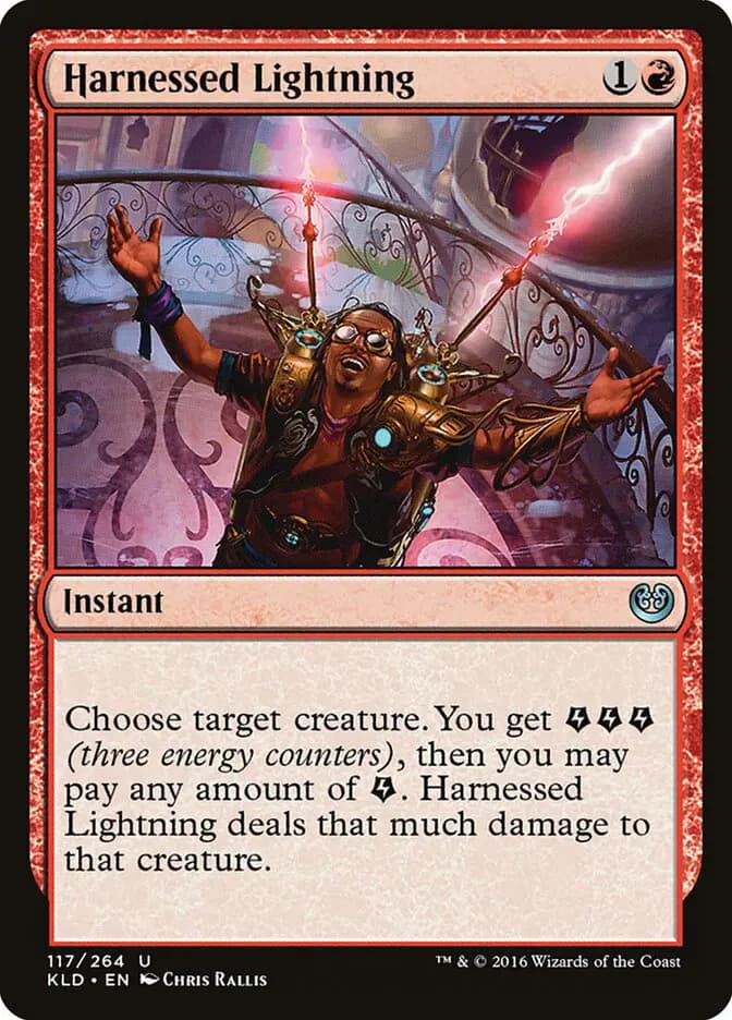 Card image of Harnessed Lightning