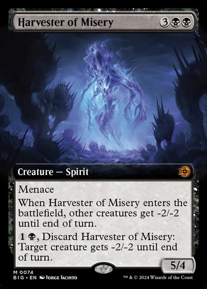 Card image of Harvester of Misery