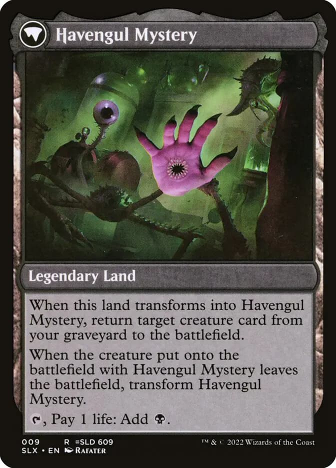 Card image of Havengul Laboratory / Havengul Mystery