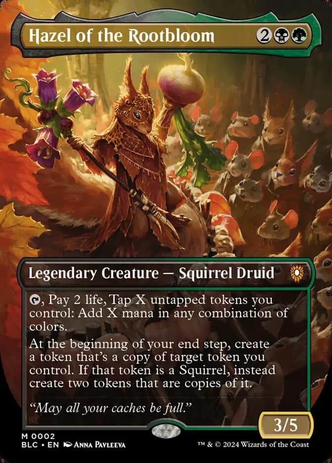 Card image of Hazel of the Rootbloom