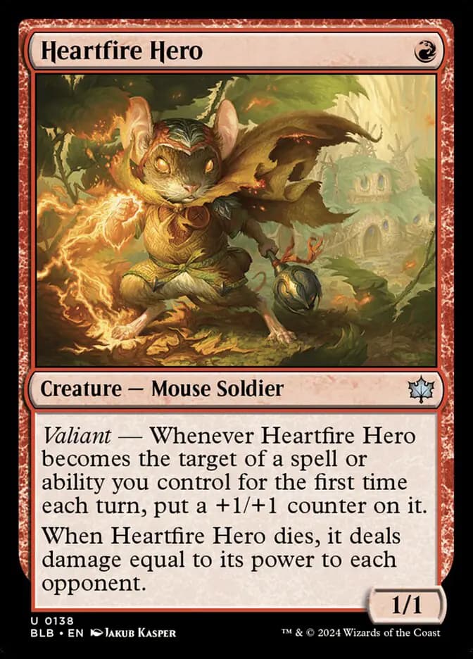 Card image of Heartfire Hero
