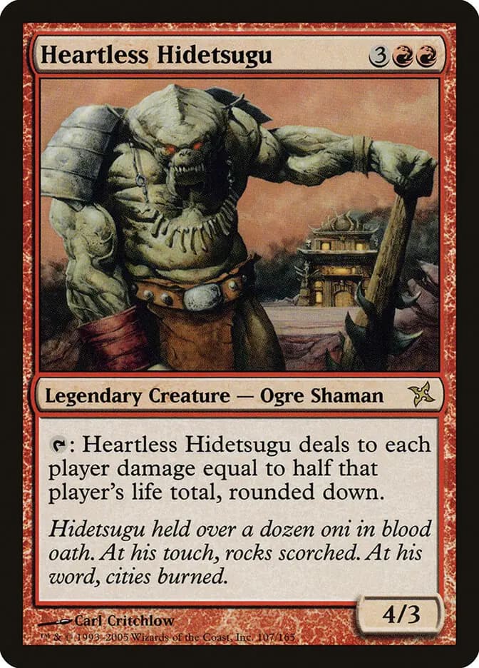Card image of Heartless Hidetsugu