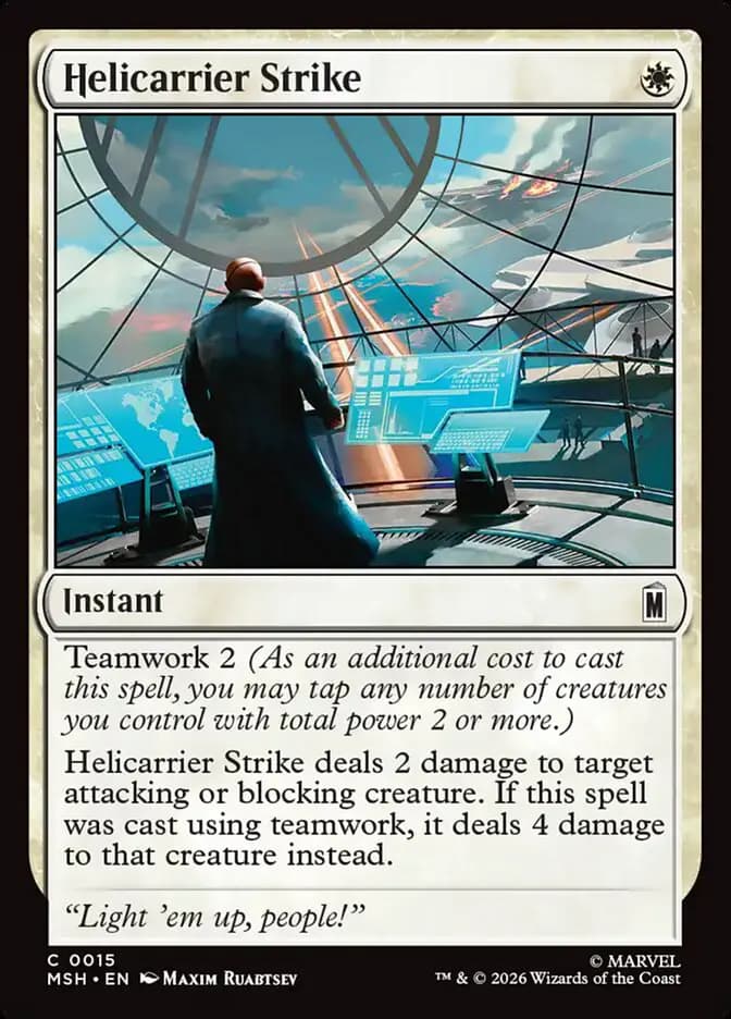 Card image of Helicarrier Strike