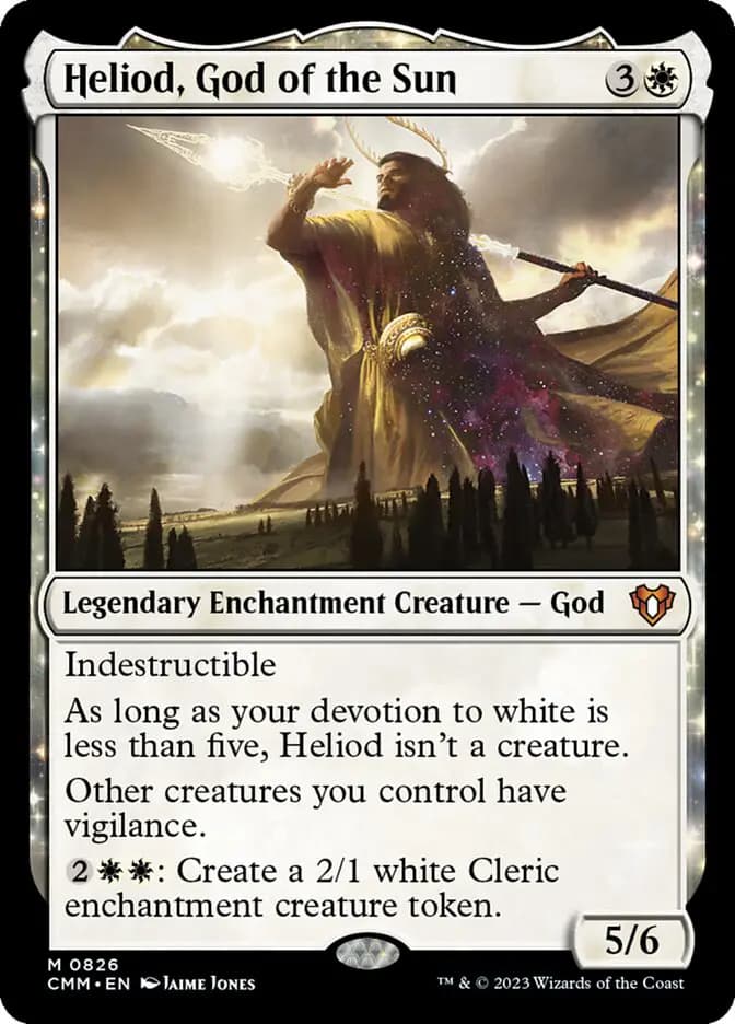 Card image of Heliod, God of the Sun