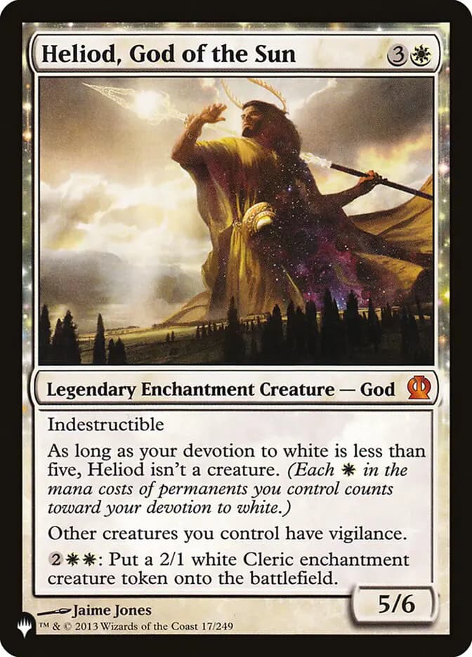 Card image of Heliod, God of the Sun
