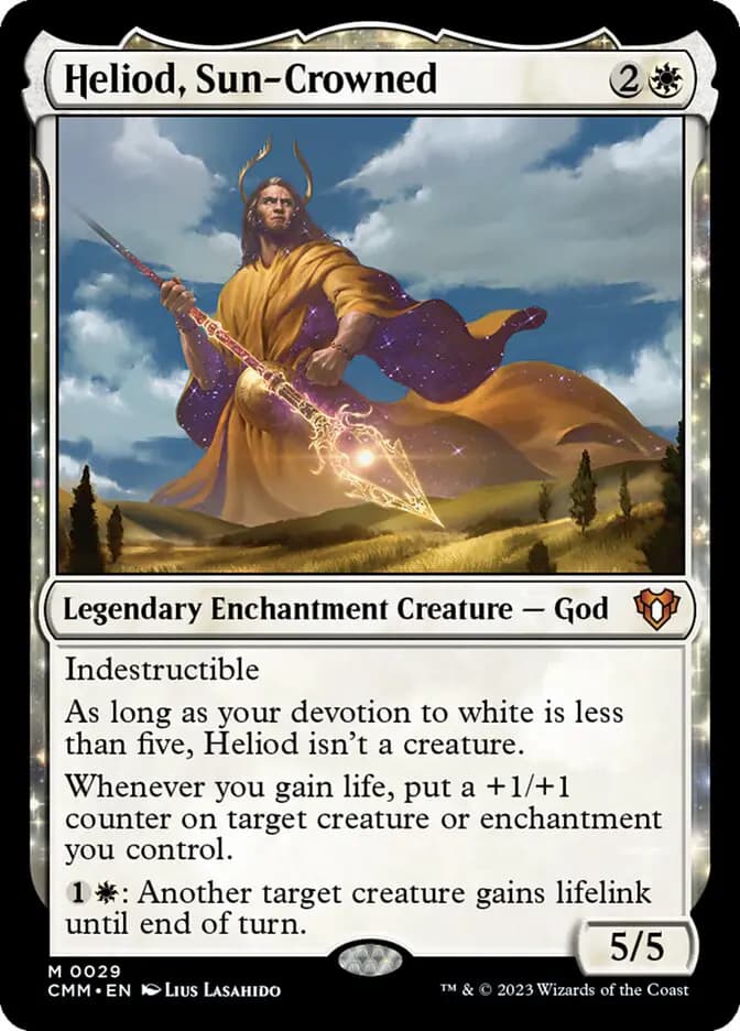 Card image of Heliod, Sun-Crowned