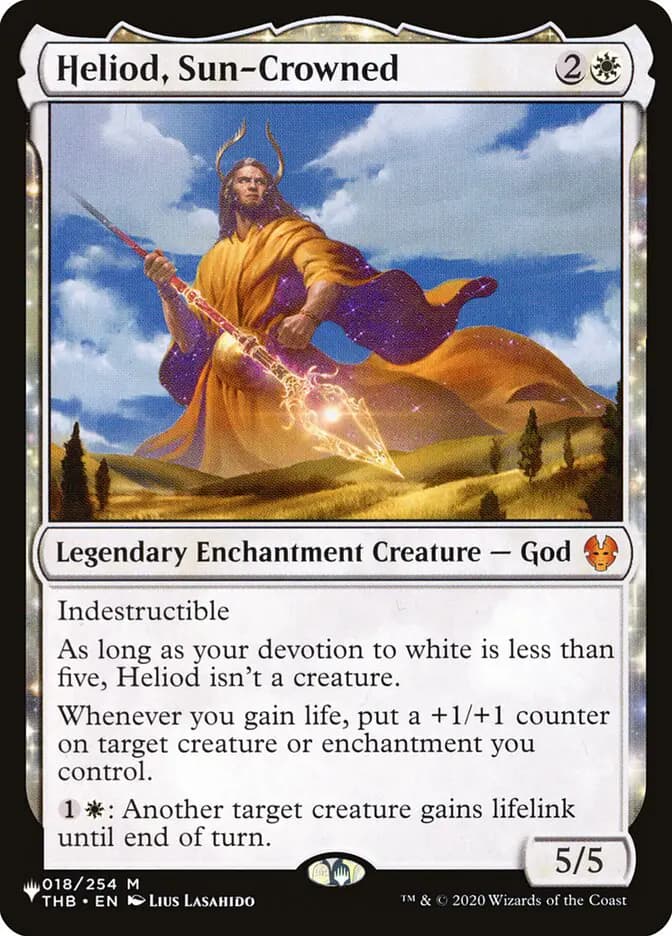 Card image of Heliod, Sun-Crowned