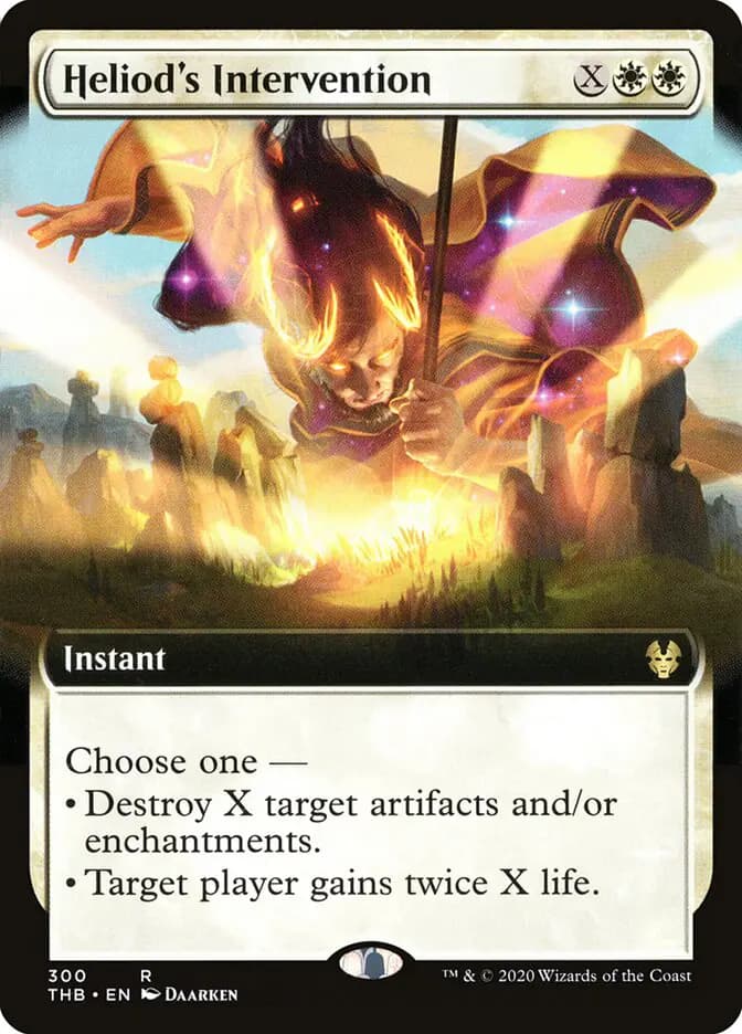 Card image of Heliod's Intervention