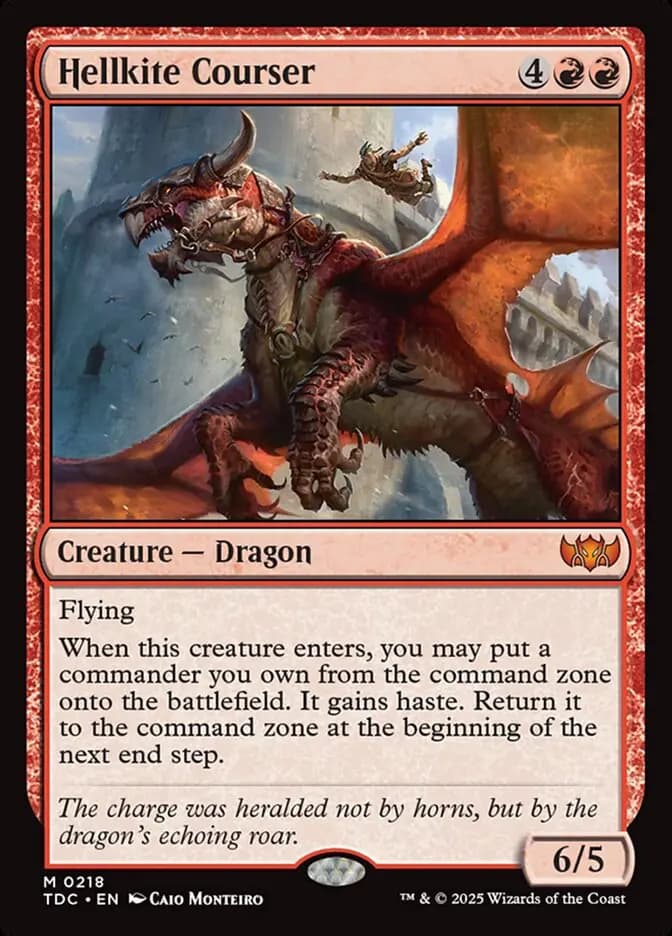 Card image of Hellkite Courser