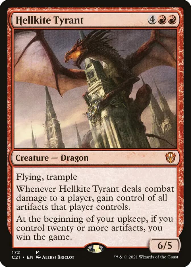 Card image of Hellkite Tyrant