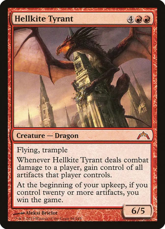 Card image of Hellkite Tyrant