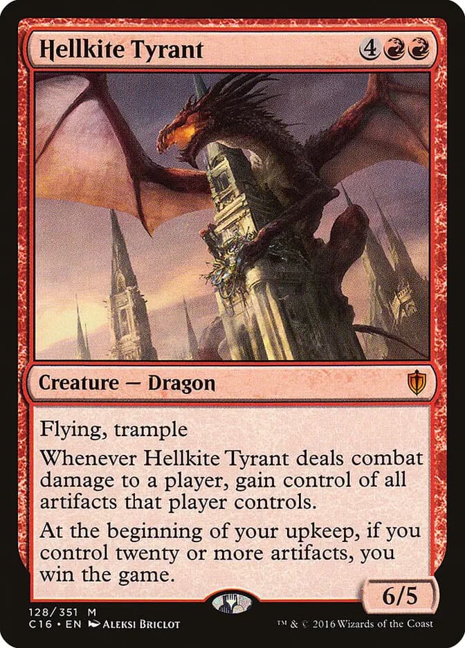 Card image of Hellkite Tyrant