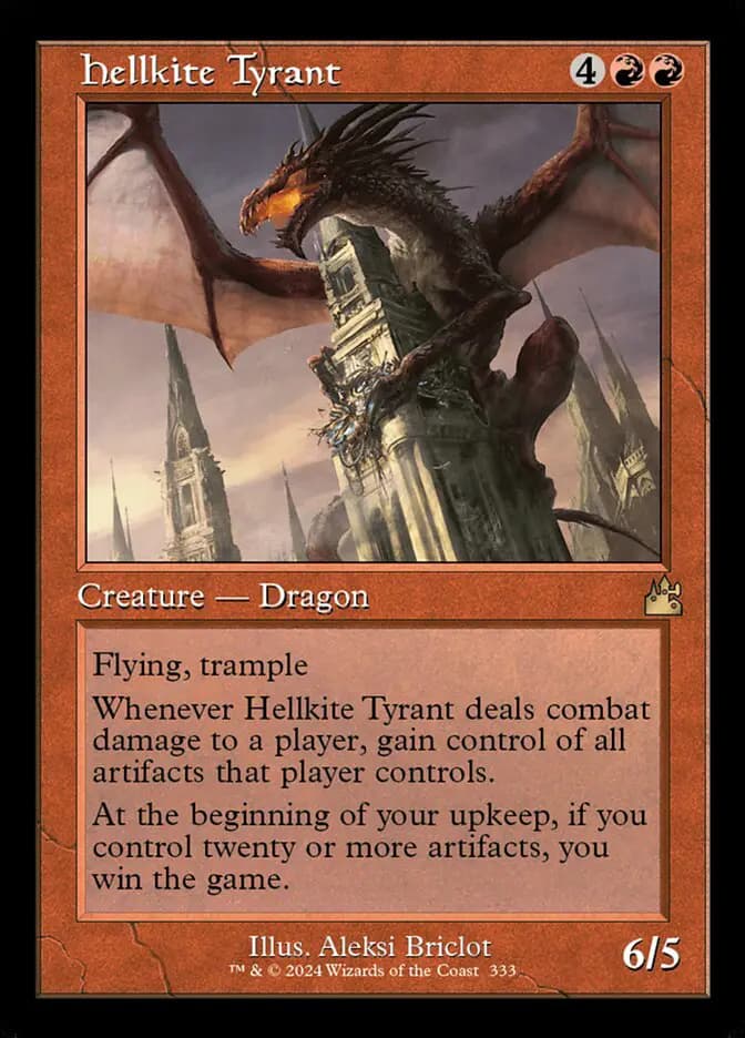 Card image of Hellkite Tyrant