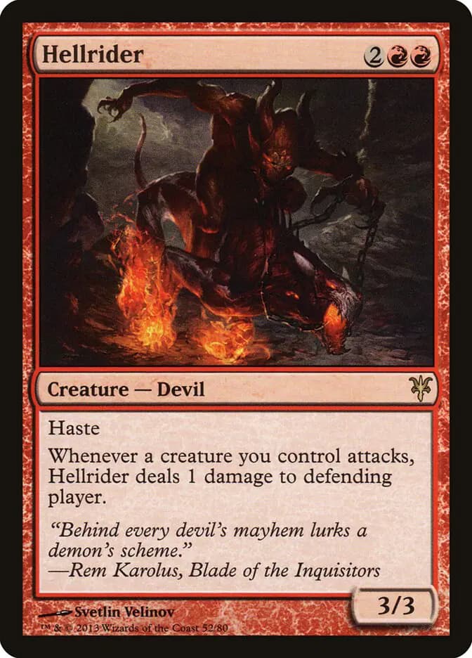 Card image of Hellrider