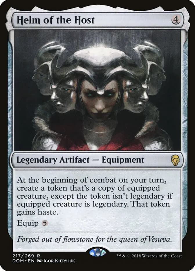 Card image of Helm of the Host