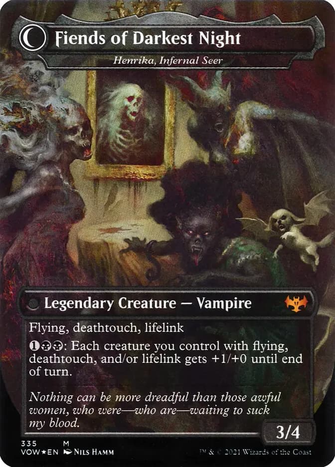 Card image of Henrika Domnathi / Henrika, Infernal Seer