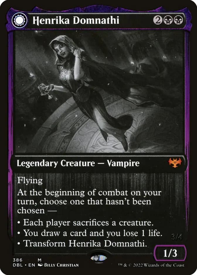 Card image of Henrika Domnathi / Henrika, Infernal Seer