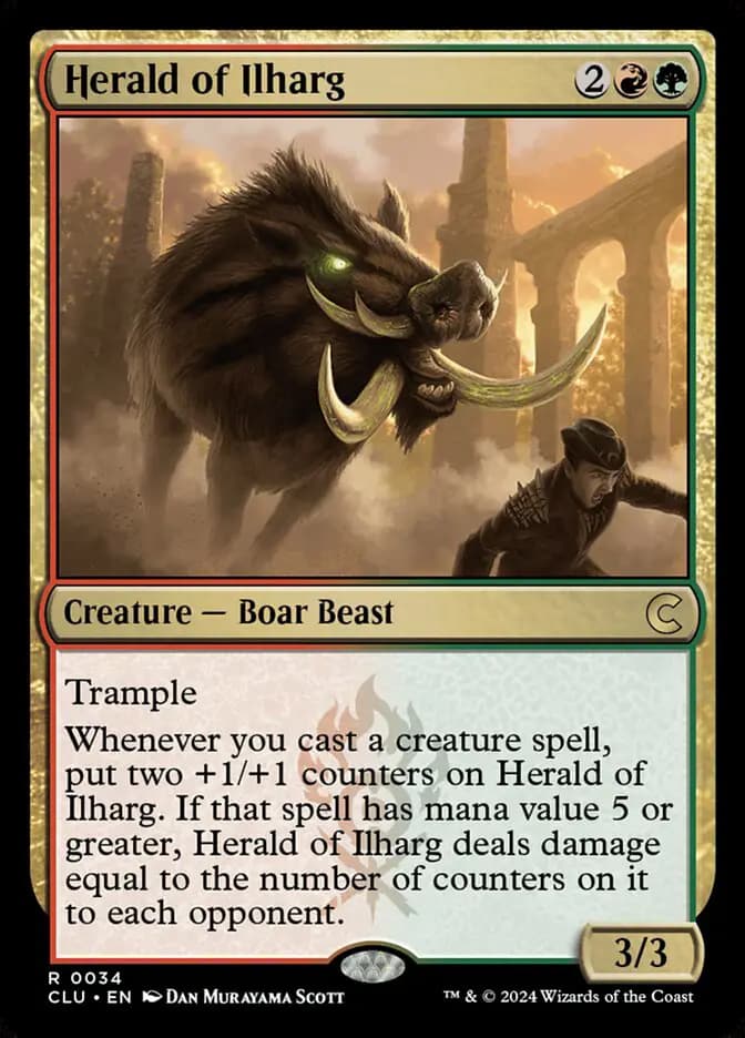Card image of Herald of Ilharg