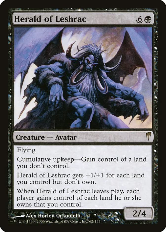 Card image of Herald of Leshrac