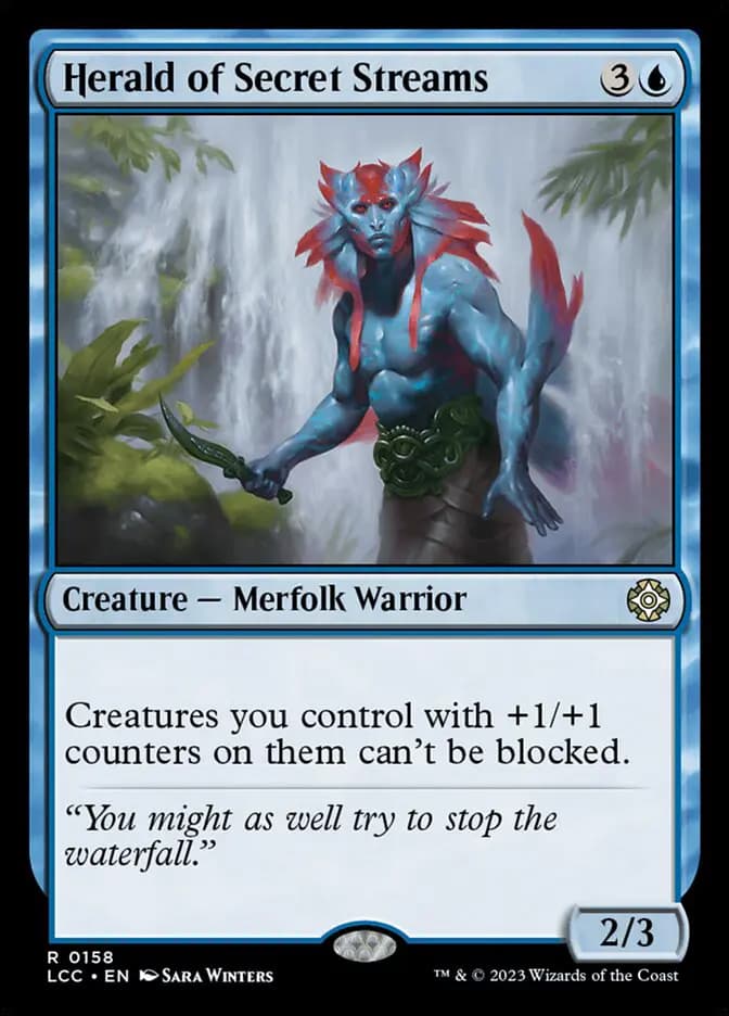 Card image of Herald of Secret Streams