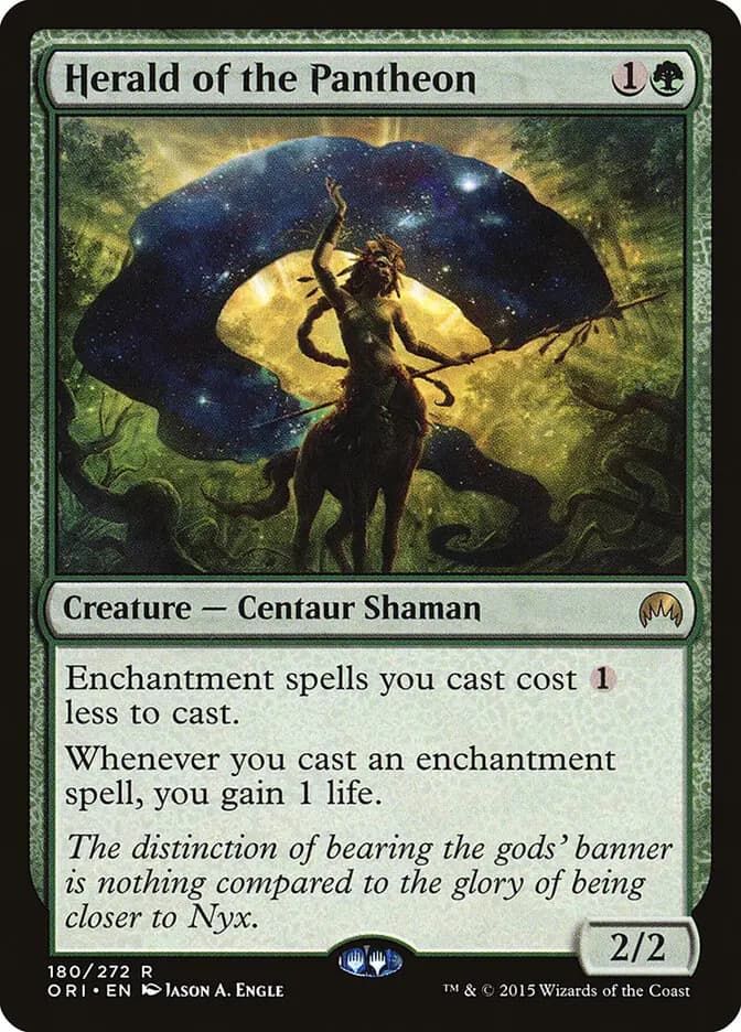 Card image of Herald of the Pantheon