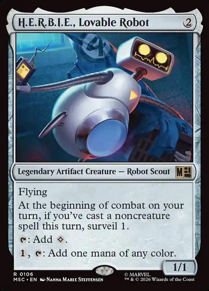 Card image of H.E.R.B.I.E., Lovable Robot