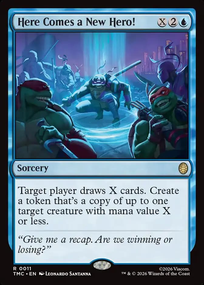 Card image of Here Comes a New Hero!