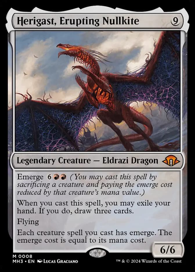 Card image of Herigast, Erupting Nullkite