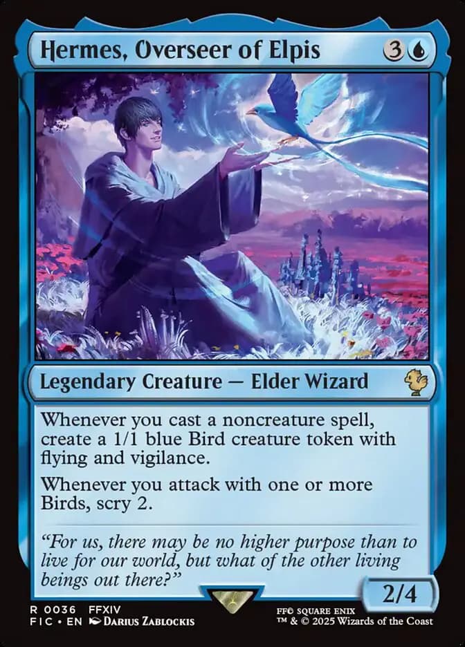Card image of Hermes, Overseer of Elpis