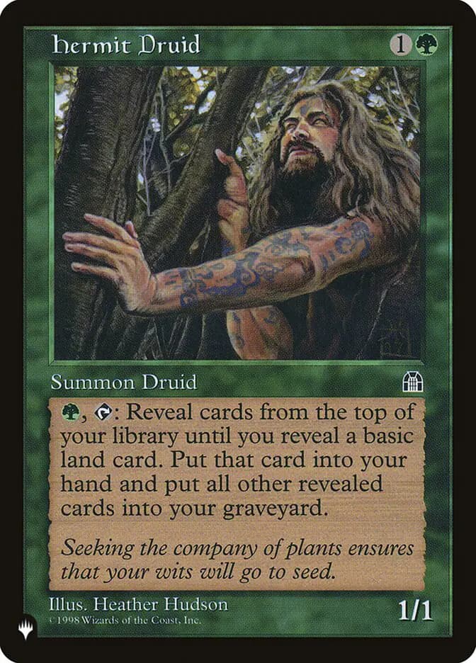Card image of Hermit Druid