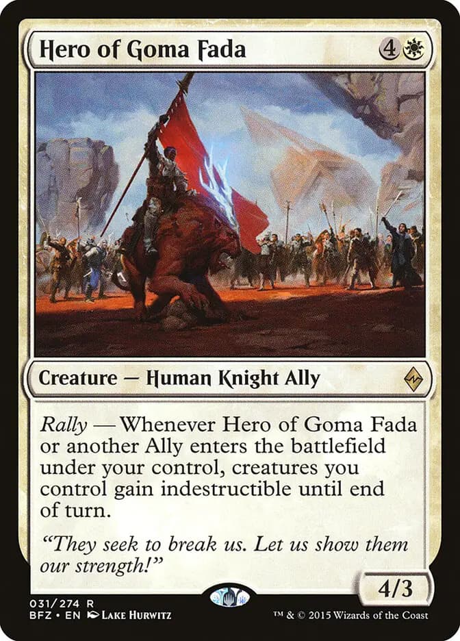 Card image of Hero of Goma Fada