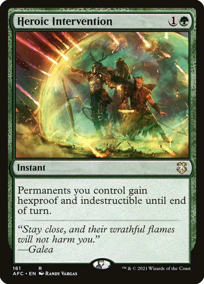 Card image of Heroic Intervention