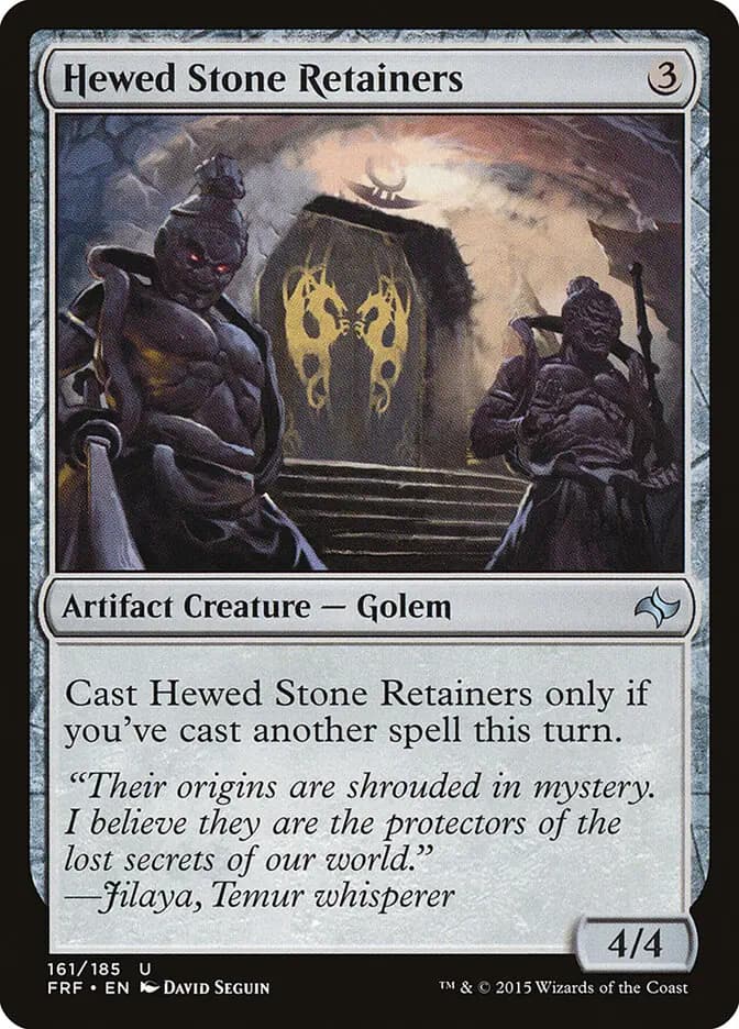 Card image of Hewed Stone Retainers